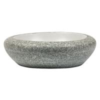 Блюдо/салатник, 450 мл, d=22.5cм, h=6,5cм,серия "White Matt Taiga"  P.L.