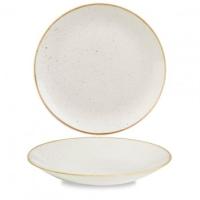 Тарелка глубокая 28,1см h3,7см, без борта, Stonecast, цвет Barley White