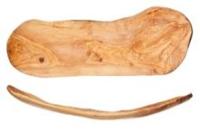 Чаша для фруктов, плоская, из оливкового дерева, 64-68CM X 23-32CM