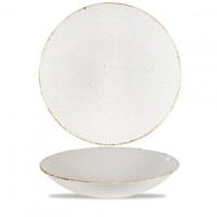 Салатник 38.5 x 8.8 cm 5,0 л , Stonecast Hints Barley White