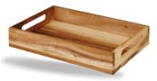 Поднос деревянный "Ящик" 30х20см h4,8см Buffetscape Wood
