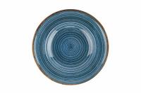 Hypnosis Petrol Blue Тарелка глубокая с полями 30см
