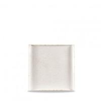 Блюдо квадратное 30.3 x 30.3 см, Stonecast Hints Barley White