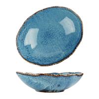 Салатник овальный 25,5*20*6,5 см,фарфор,серия "Aqua Blue" P.L.