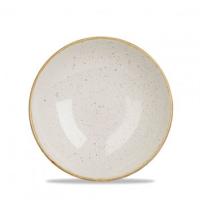 Тарелка глубокая 18,2см 0,426л, без борта, Stonecast, цвет Barley White Speckle