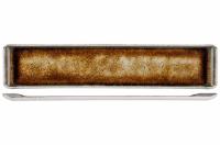 IRIS BROWN Блюдо сервировочное, прямоугольное, 46X9,5CM, фарфор