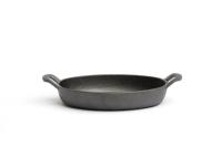 Сковорода-мини овальная c c 2 ручками
 18x12,6 см h 3,5 см, чугун
 (подходит подставка - арт. 7790)