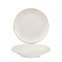 Тарелка глубокая 22,5см h2,7см, без борта, Stonecast, цвет Barley White