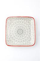 Тарелка квадратная, 13 см., MIX&MATCH GREY