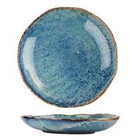 Тарелка,блюдо 25*5,3 см,фарфор,серия "Aqua Blue" P.L.