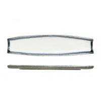 Блюдо прямоугольное 33x12 см h 3 см, SEA PEARL