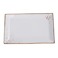 Блюдо прямоугольное 35*25 см, фарфор, серия "Элеганс" "The Sun" P.L.