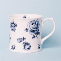 Кружка 400 мл, декор WHITE FLORAL
