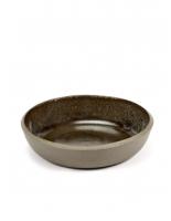 Салатник D21см, H4,5см, цвет серый