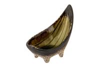 Соусник "гондола" 12x6,5 см h 9,7 см, цвет желтый, FERVIDO