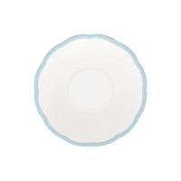 Салатник с цветным кантом (голубой) Ø 16,8 см