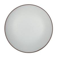 Блюдо/салатник, 650 мл, d= 23cм, h= 3cм,серия "White Matt Taiga"  P.L.