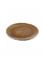 Тарелка D20см, цвет коричневый