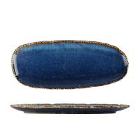 Блюдо овальное 35 см,фарфор,серия "Aqua Blue" P.L.